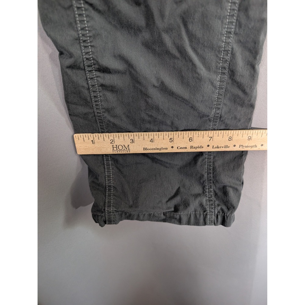 Kuhl Hiking Pants Womens 8 Regular Gray Articulated Knee Cotton Blend - Picture 7 of 9